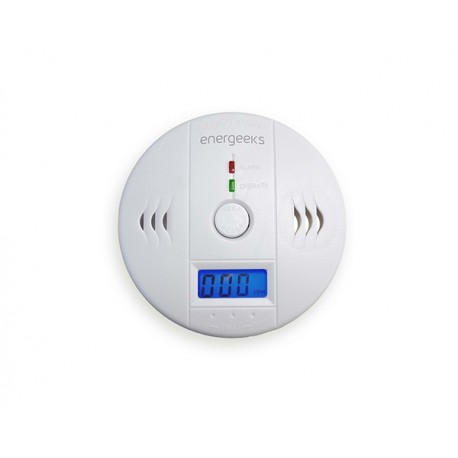 Detector De Co Local Con Pilas Y Sirena -