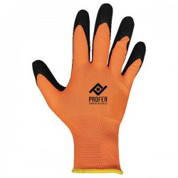 Guante De Latex Naranja B/6 T.10