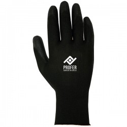 Guante De Nitrilo Negro/negro B/6 T.9