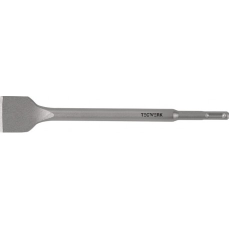 Cincel Pala Martillo Sds Plus Forma Curva 040x250mm Tecwerk