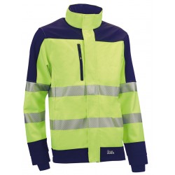 Chaqueta Softshell Av Amarill Azul L