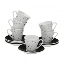 Taza Cafe Porcelana Speckle Set-6 8 Cl