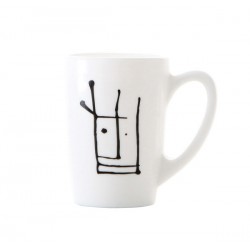 Tazon Mug Gres Speckle Set-6 35 Cl