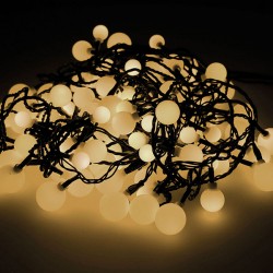 Guirnalda Ext 120leds Luz Calida 3 Medidas 14 M