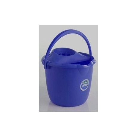 Cubo Agua 14 Lt 37x34x28cm Con Escurridor Tes Rdo 6214l-azul