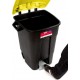 Contenedor Residuos 120l Asas, Pedal Y Tapa