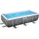 Piscina Pvc Rect 404x201x100cm Cart 6478lt Power Steel Ratan