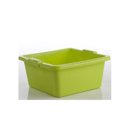 Barreño Agua 20 Lt Cuadrado Tes Pl Surt 38x38x19cm 6578l