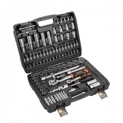 Llave Vaso Jgo 108 Pz+carraca 1/4-1/2'