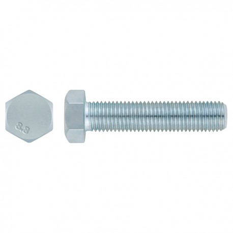Tornillo C/hexag Din933 8.8 Zn M10x80
