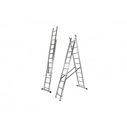 Escalera Ind Combi 2t 2x10 2,88/4,84m
