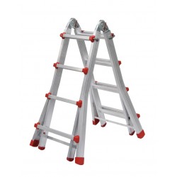 Escalera Telescopica Aluminio 6x6 P