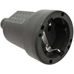 Base Goma Prof Tt 16a Ip20 Neg 4,8 Mm