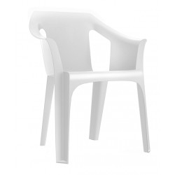 Sillon Resina Blanco Cool -