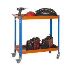Carro Metal Simonwork Wagon 2/400 Metalic Estantes Galva Sin