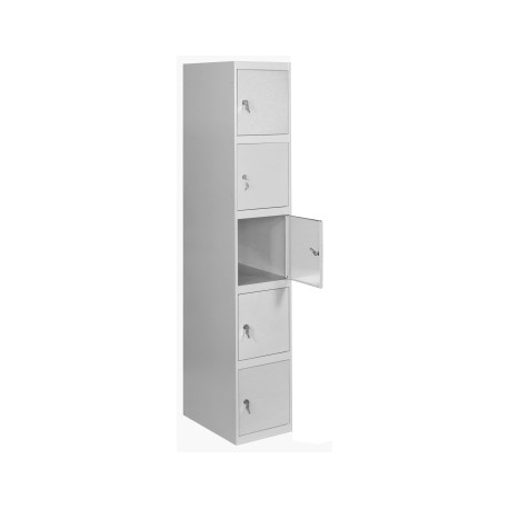 Taquilla Vestuario 5 Puertas 1800x400x500mm Torn Simonrack