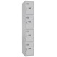 Taquilla Vestuario 4 Puertas 1800x300x500mm Torn Simonrack