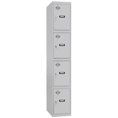Taquilla Vestuario 4 Puertas 1800x300x500mm Torn Simonrack