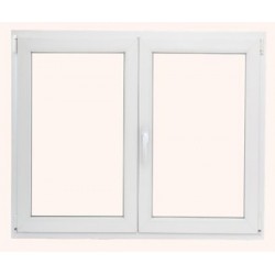 Ventana Cando Pvc 2 Hojas 100x120 100x120