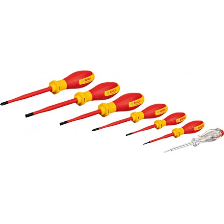 Destornilladores Aislo Jg 6p +buscapolo -
