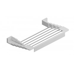 Tendedero Toallero Extensible Pared Blanco 4 M