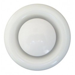 Rejilla Difusor Acero D-100 Blanco -