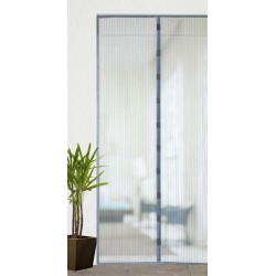 Mosquitera Con Velcro/iman Gris 150x180 Cm