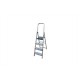 Escalera Dom Tijera 1,02mt 5 Peldaños Alu New Plus Ktl