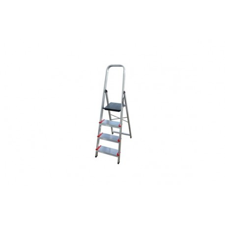 Escalera Dom Tijera 1,02mt 5 Peldaños Alu New Plus Ktl