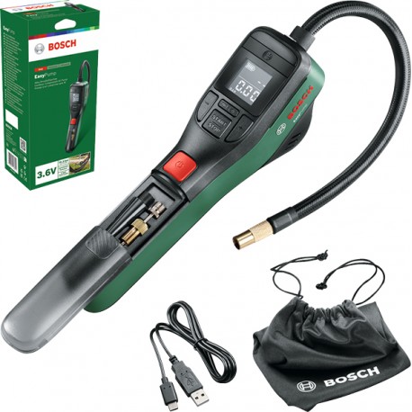 Inflador + Boquillas 3,6 V
