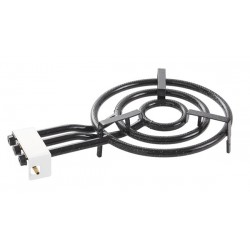 Paellero Tubo Gas Butano 3 Fuegos 45 Cm