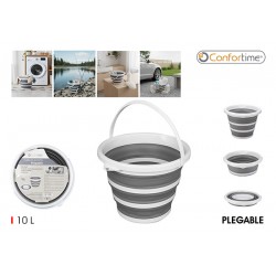 Cubo Plegable Con Asa 10 L