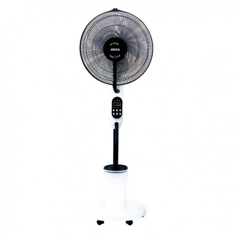 Ventilador Pie Nebulizador 40cm Con Ruedas Y Mando 2,8 L