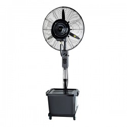 Ventilador Pie Nebulizador Oscilante Para Exterior 41 L