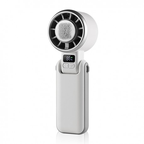 Ventilador Mano Con Bateria 5v Modo Hielo Blanco -