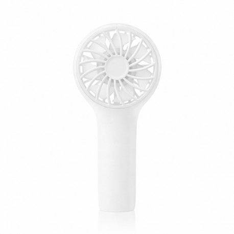 Ventilador Mano Con Bateria 3v 1200mah Blanco -