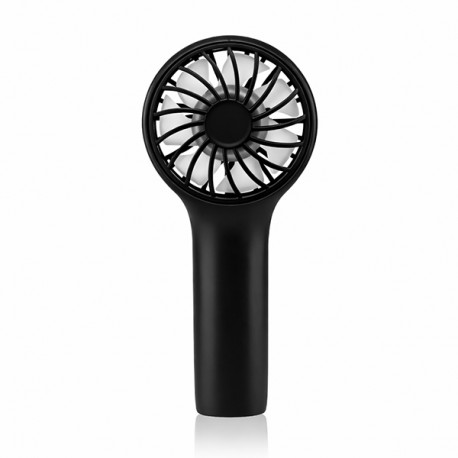 Ventilador Mano Con Bateria 3v 1200mah Negro -