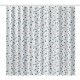 Cortina BaÑo Polyester Blanca Puntos 180x200 Cm