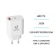 Cargador Red Dual Usb-a Qc + Usb-c Pd 30 W