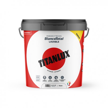 Pintura Plastica Blanco Total 0,75 L