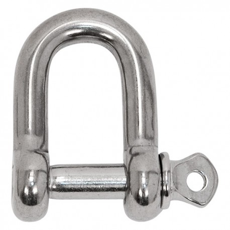 Grillete Recto Inox 6 Mm
