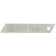 Cuchillas Cuter Troceable Titanio 10un 100x 17,7x0,50mm Tecw