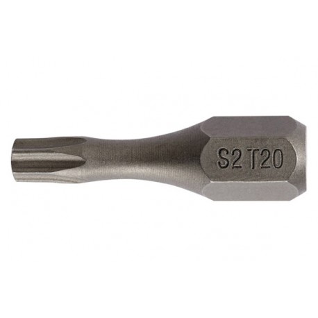 Punta Atornillar Torsion 1/4" Torx T20x025mm Tecwerk