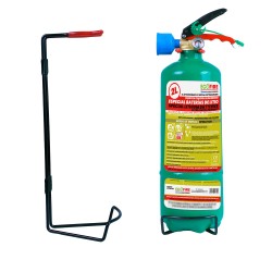 Extintor Ecofire Ext0002 + Soporte 2l Verde