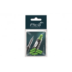 Recambio 5 Gomas Borrar Verde Portaminas Fine-dry Pica