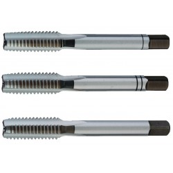 Machos Roscar Mano Hss 6h Din 352 3 Pz M08x1,25mm Tecwerk