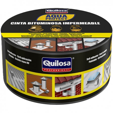 Cinta Bituminosa Negra 10cmx10m