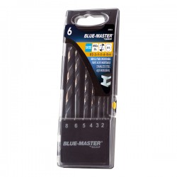 Broca Din338 Hss-co Antislip Inox Jgo.6 Pzs 2-8 Mm