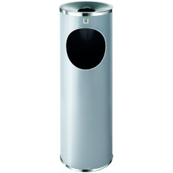 Cenicero/papelera Pie 66x21,5cmØ Rdo Ac Grafit B-10 Cilindro