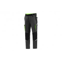 Pantalon TÉcnico 240 Gr Gris/verde Fluor Oregon Talla L Spar